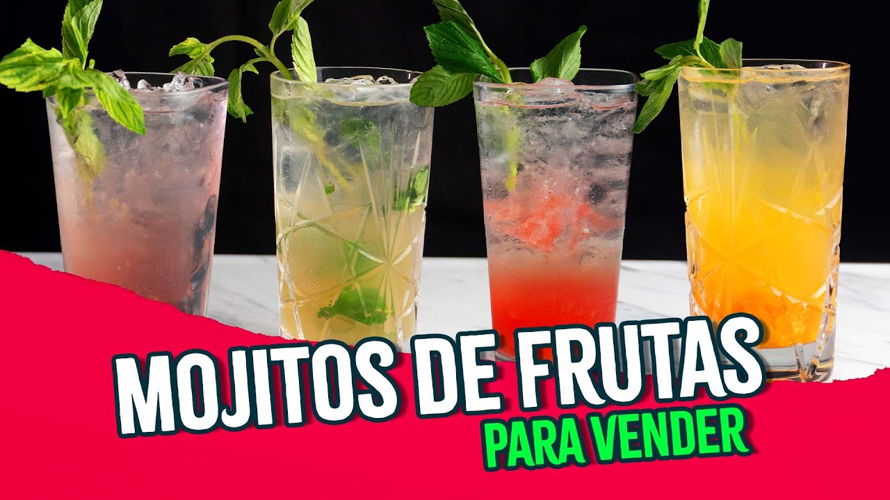 Mojito de Sabores 🍓🫐🥭 | Sirope de Mojito Casero
