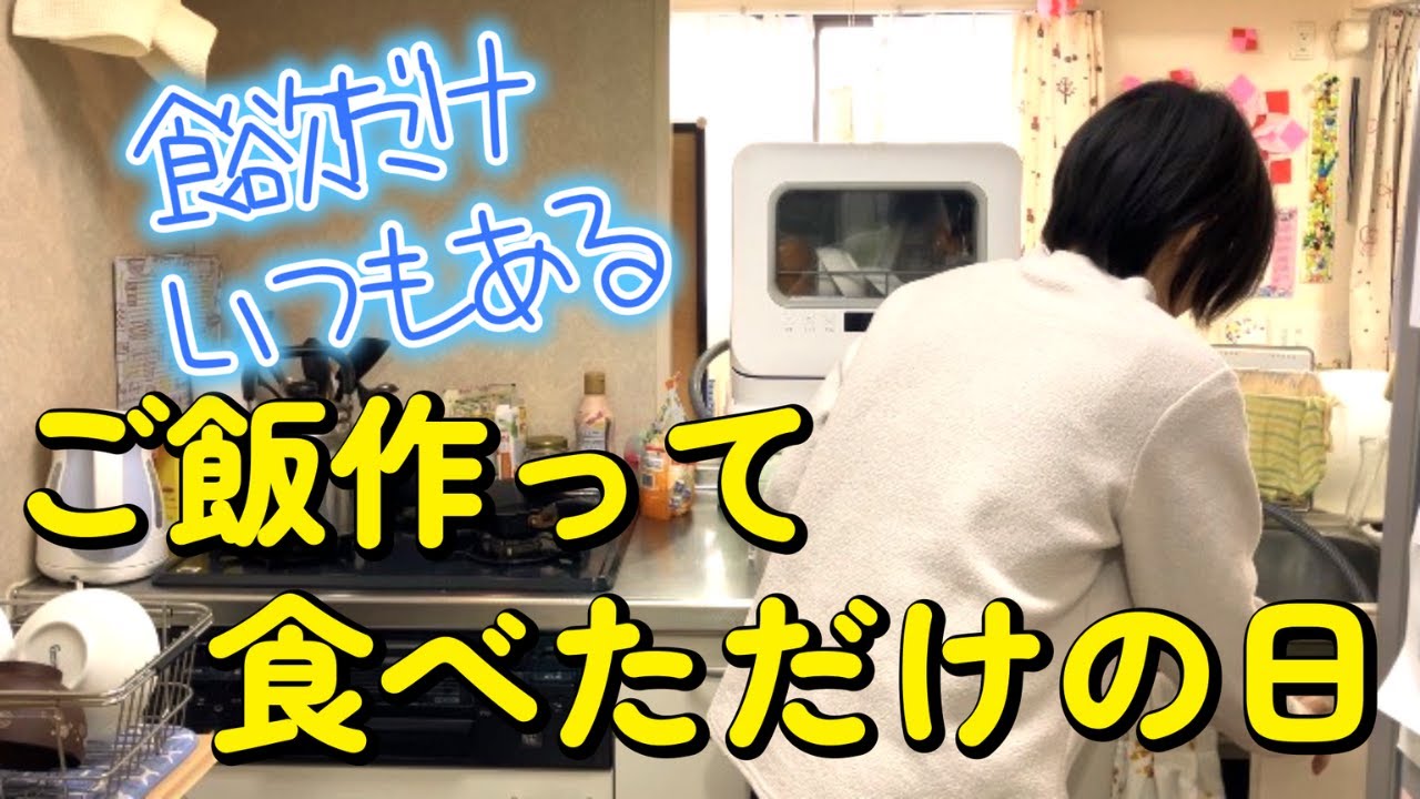 【リアル】ご飯作って食べただけの日
