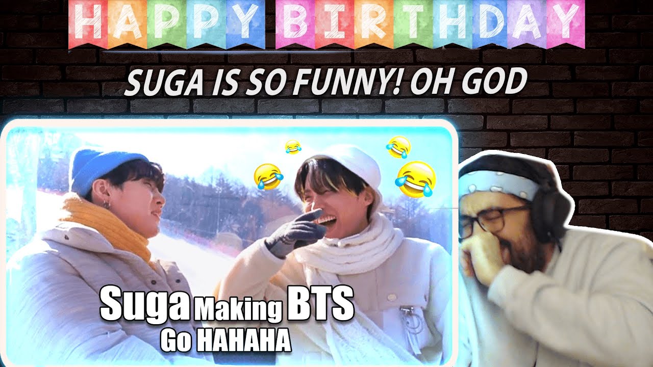 Oh god! - Suga making BTS go HAHAHA #HappySugaDay | Reaction