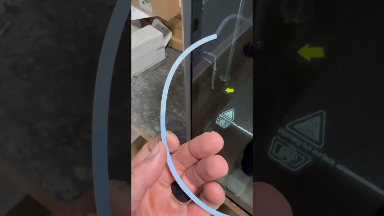 Проблемы с 3D-подающей трубкой. 
