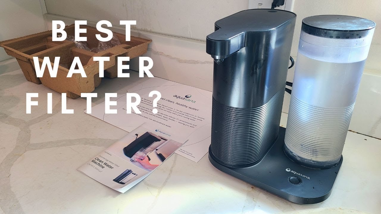 Unboxing Aquasana Counter Top Clean Water Machine