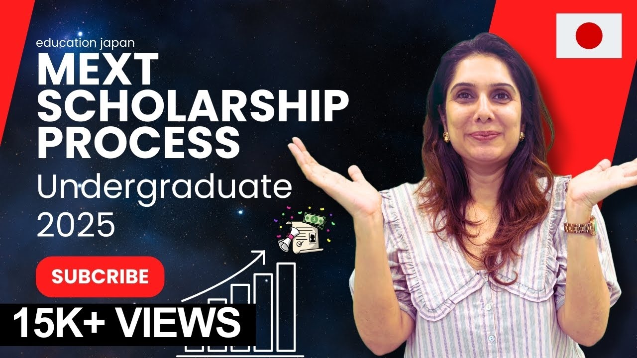 MEXT Scholarship Process for Undergraduates | Part 1 | Education Japan | 2025