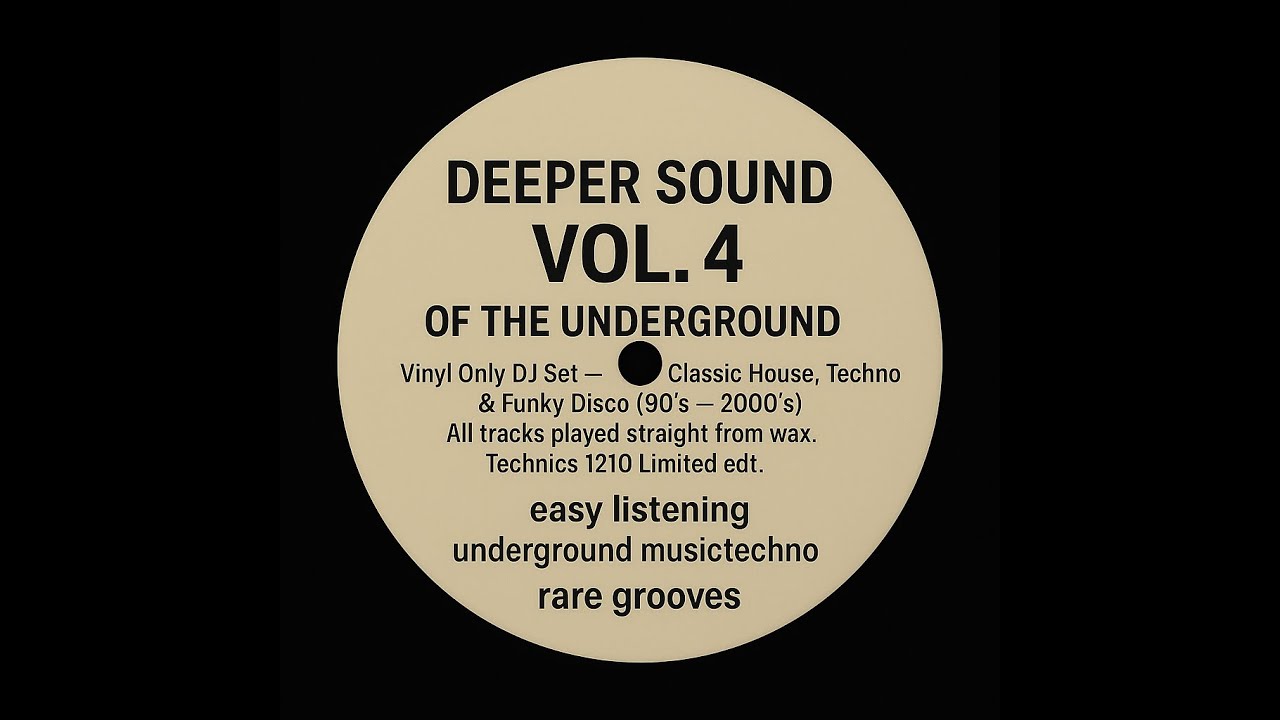 From Wax w/ S.O.U.L. – Vinyl Only DJ Set | Classic House, Deep Tech Rare Grooves (90’s–2000’s) Vol.4