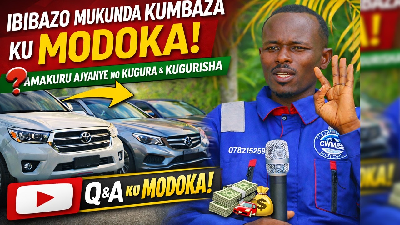Part003 Sobanukirwa uburyo wagura imodoka uyirangiwe na claude giti ibyo asaba abagura cg abagurisha