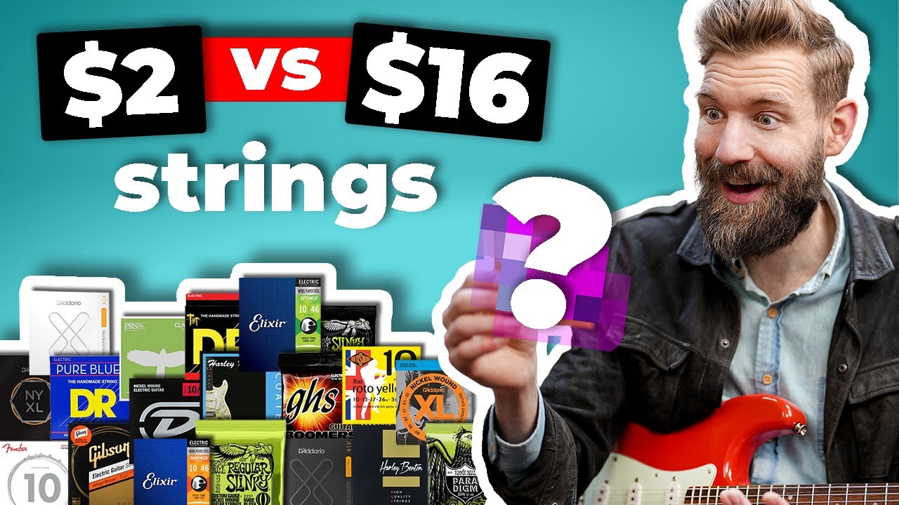 Do expensive strings sound better? (The Ultimate String Test!)