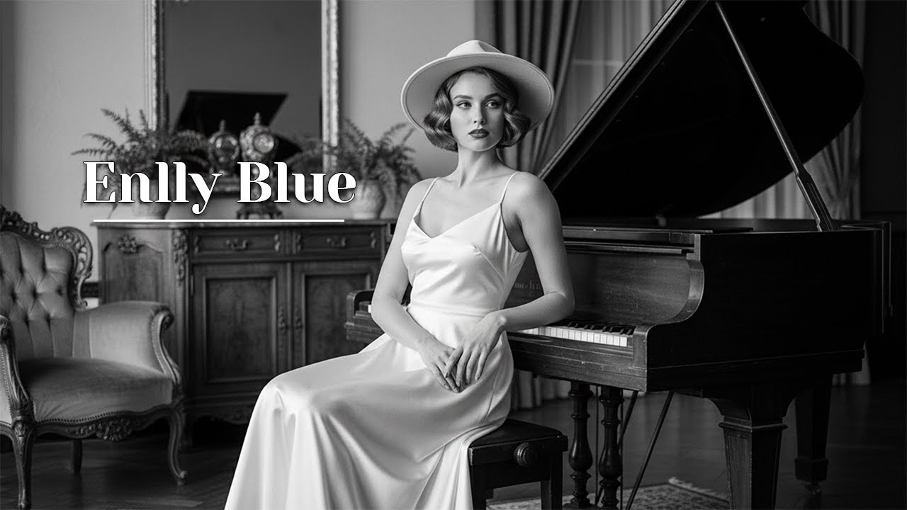 Enlly Blue - Midnight Streets | 1950s Soul Blues (Lonely Road Blues, Sax & Heartfelt Vocals)