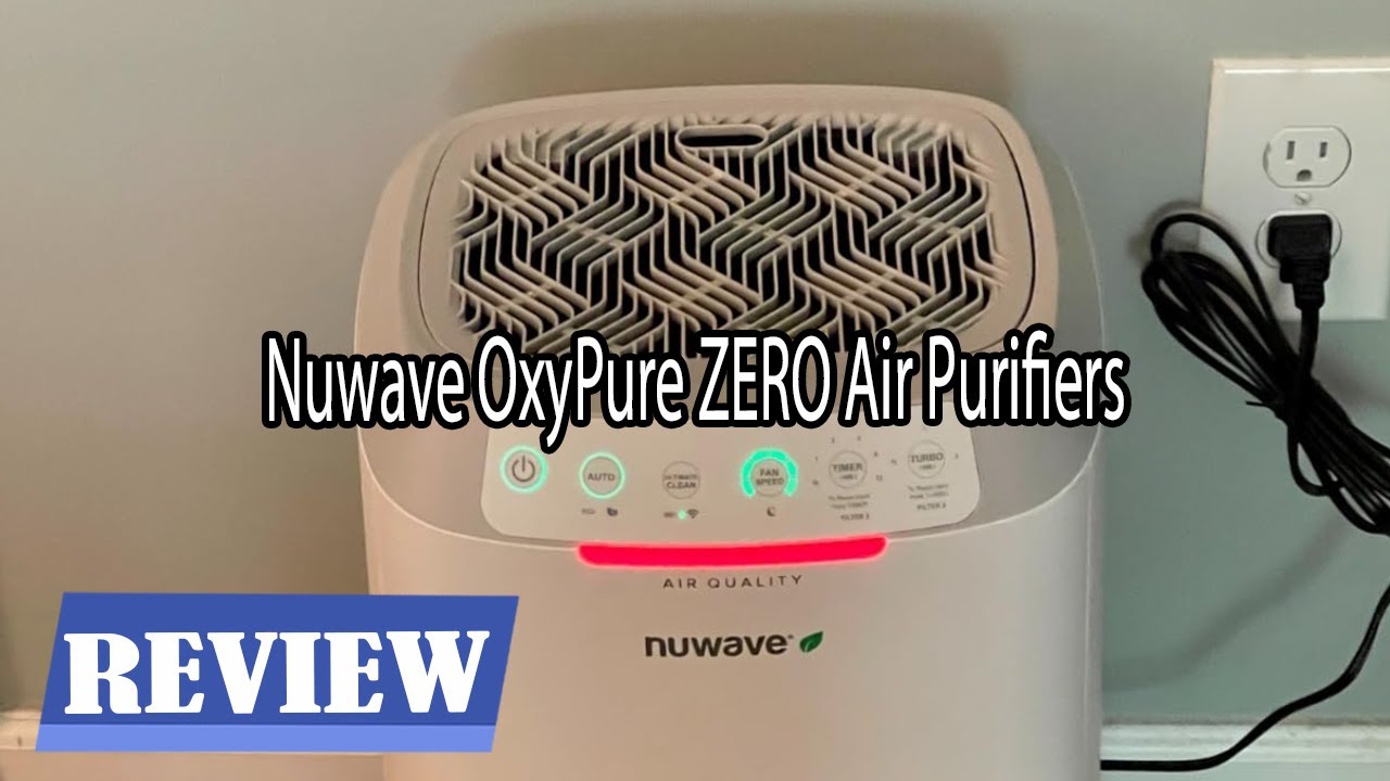 Nuwave OxyPure ZERO Air Purifiers Review