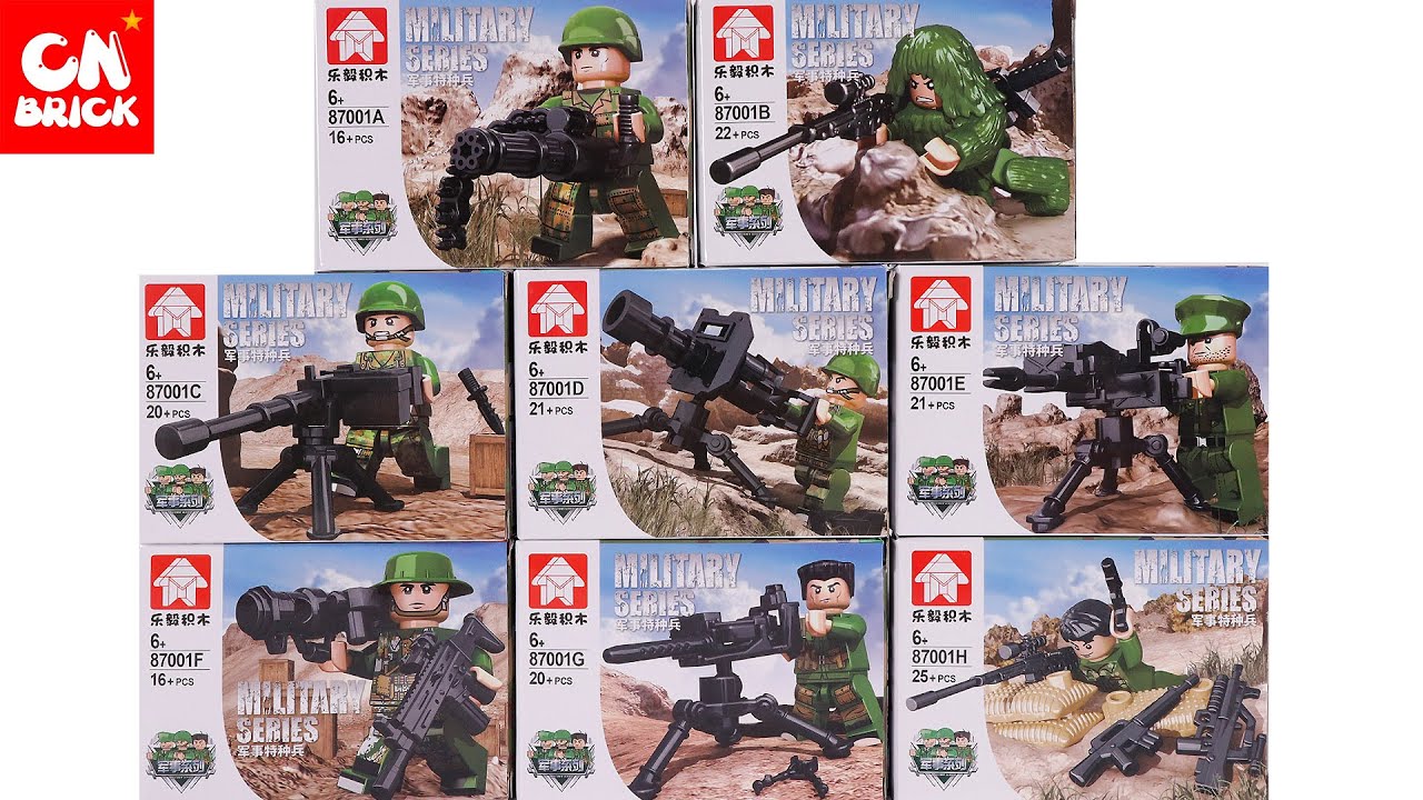 Lego Soldier 87001 Unoffical Lego