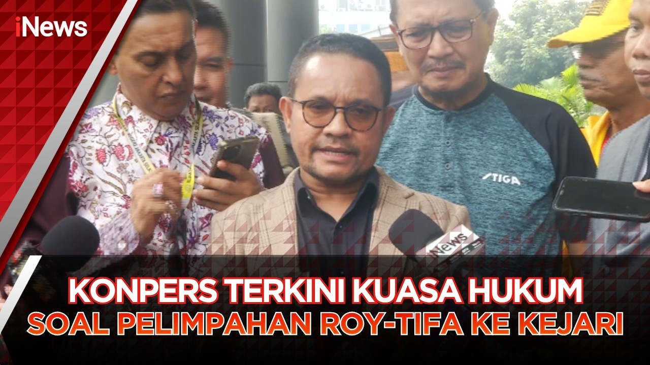🔴 [LIVE] Pernyataan Terkini Kuasa Hukum Roy Suryo dan Dokter Tifa dari Kejari Jaksel (22/06)
