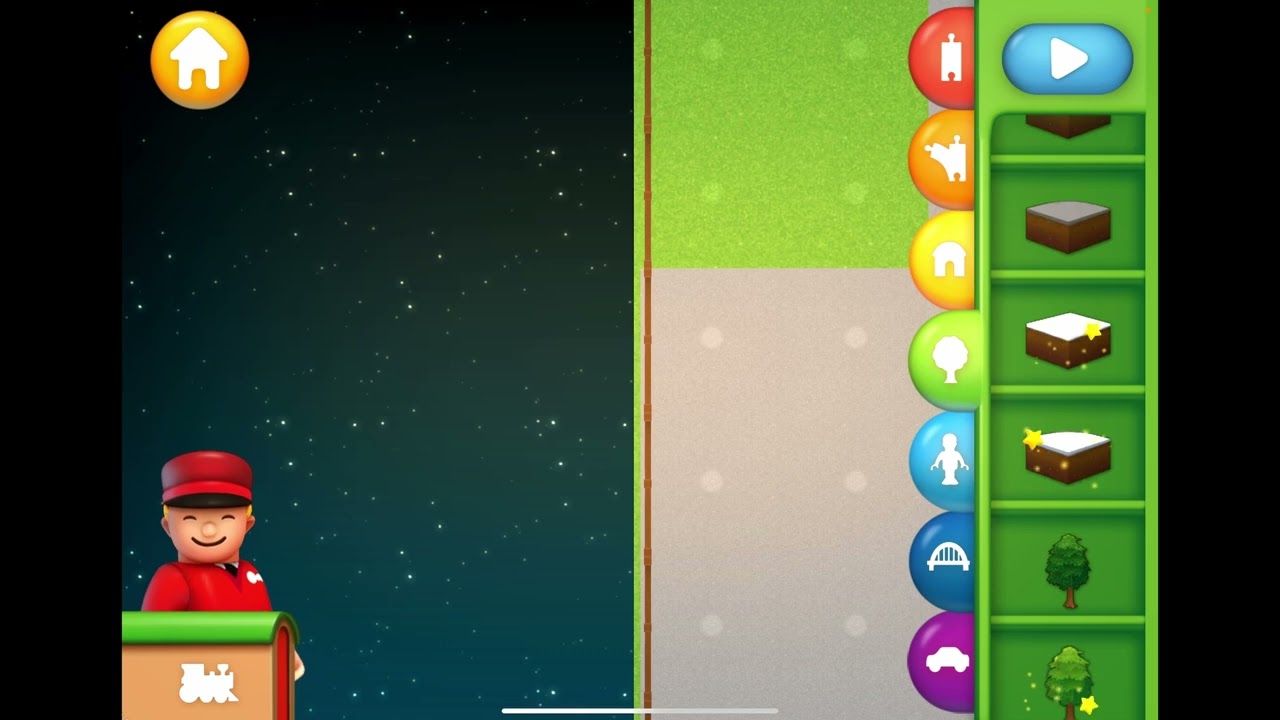 AI intro Brio world railway level 450ish rail road through building