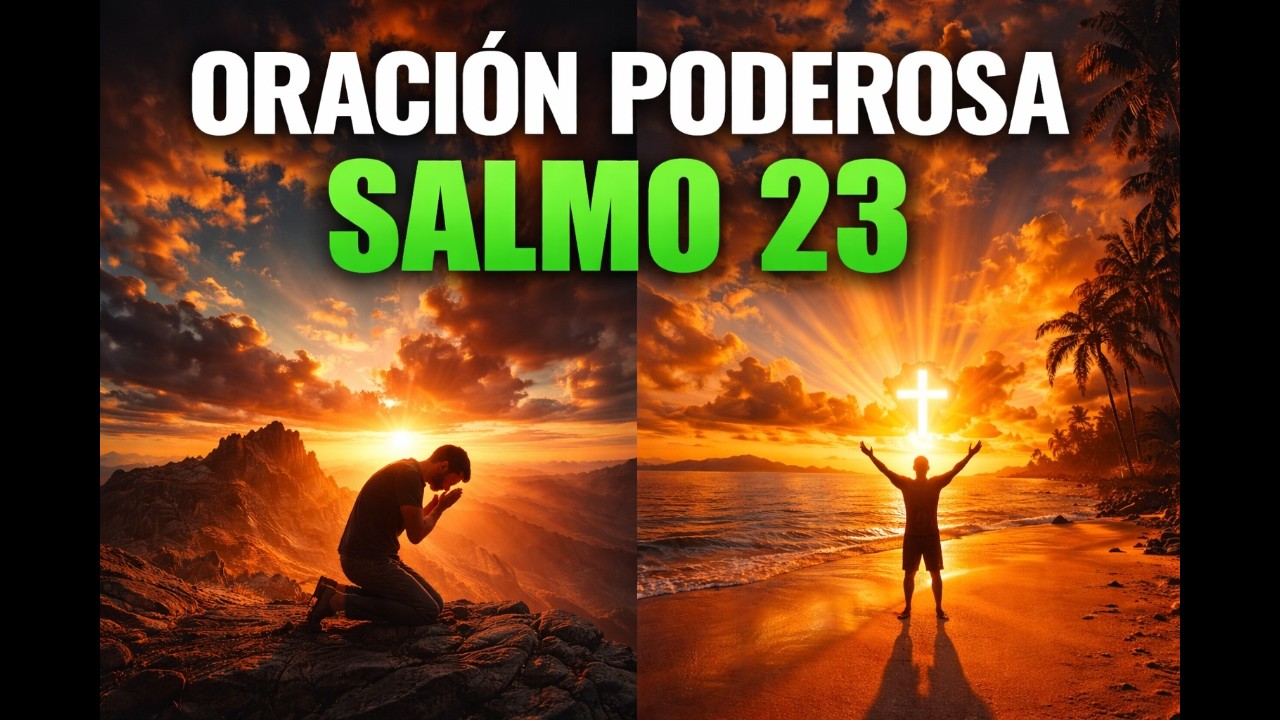 ORACIÓN PODEROSA DE LA MAÑANA | Provisión Divina y Milagros Hoy (SALMO 23)