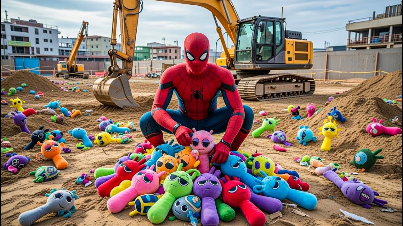 This Construction Site Hid a Secret… Spider Man Found Spuniki