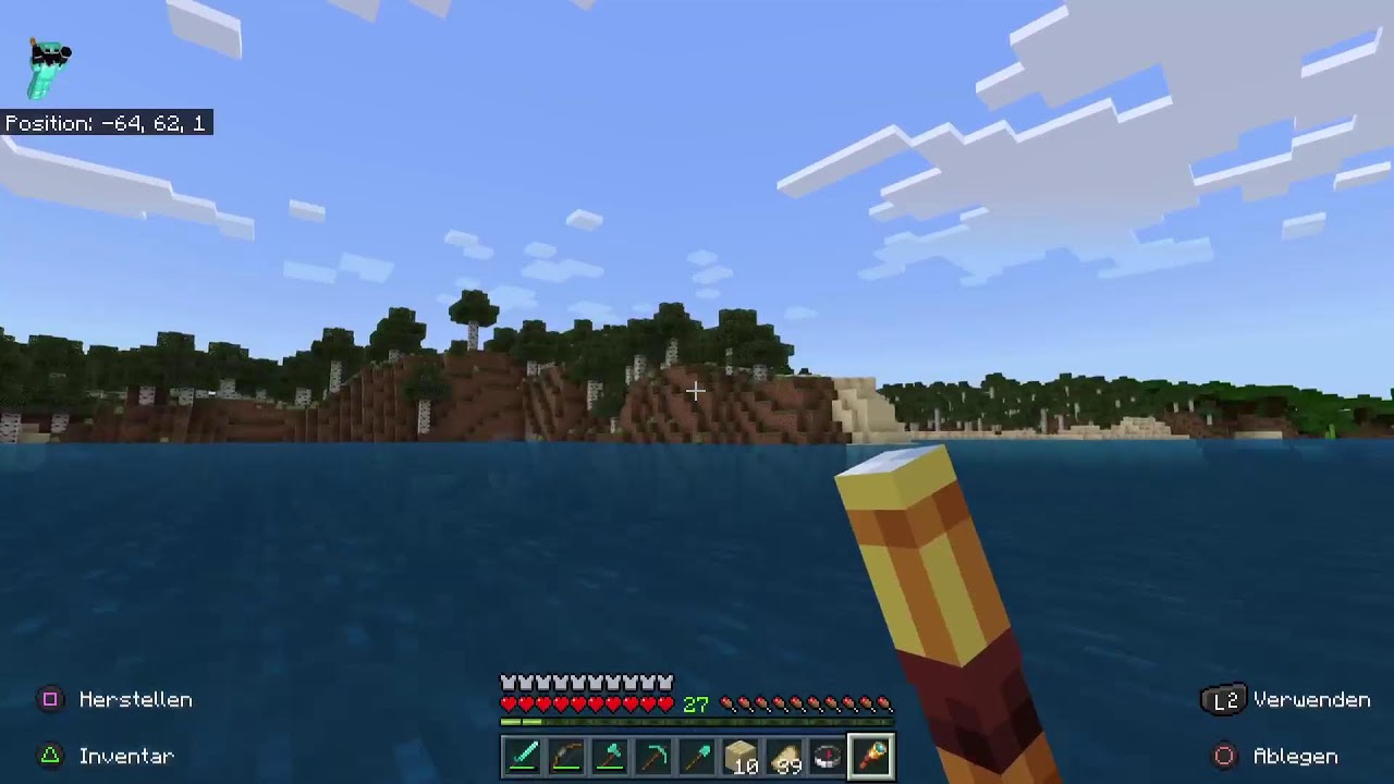 BISSCHEN ERKUNDEN UND FARMEN | Minecraft LIVE