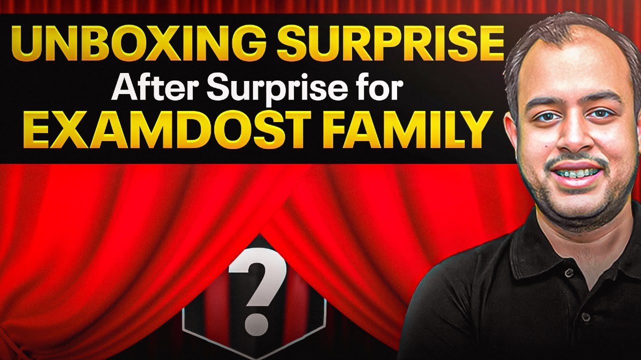 Unboxing Surprise after Surprise for Examdost&nbsp;Family | Ankit Goyal | One Man Army