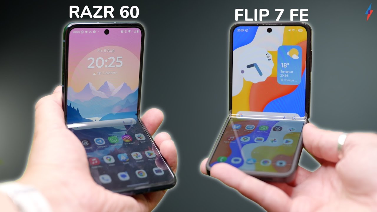 Samsung Galaxy Z Flip 7 FE vs Moto Razr 60 | Which is best?