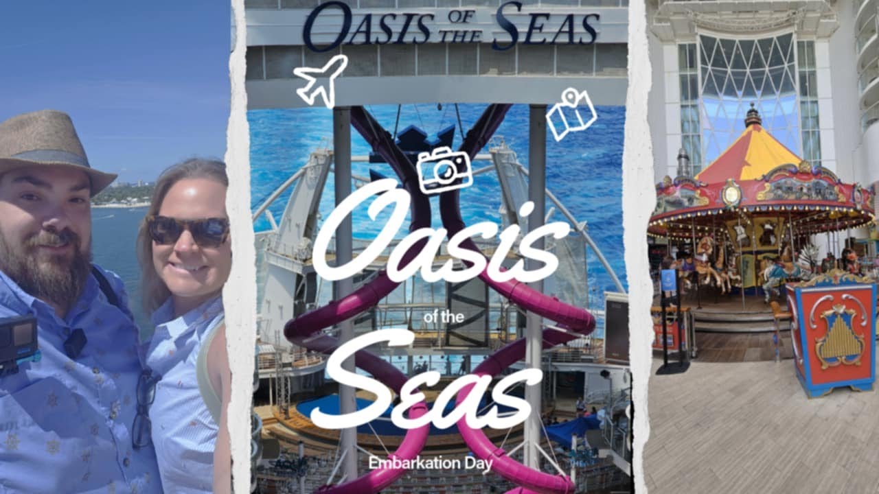 🚢 OUR FIRST ROYAL CARIBBEAN CRUISE! | Oasis of the Seas Embarkation Day Vlog 🛳️