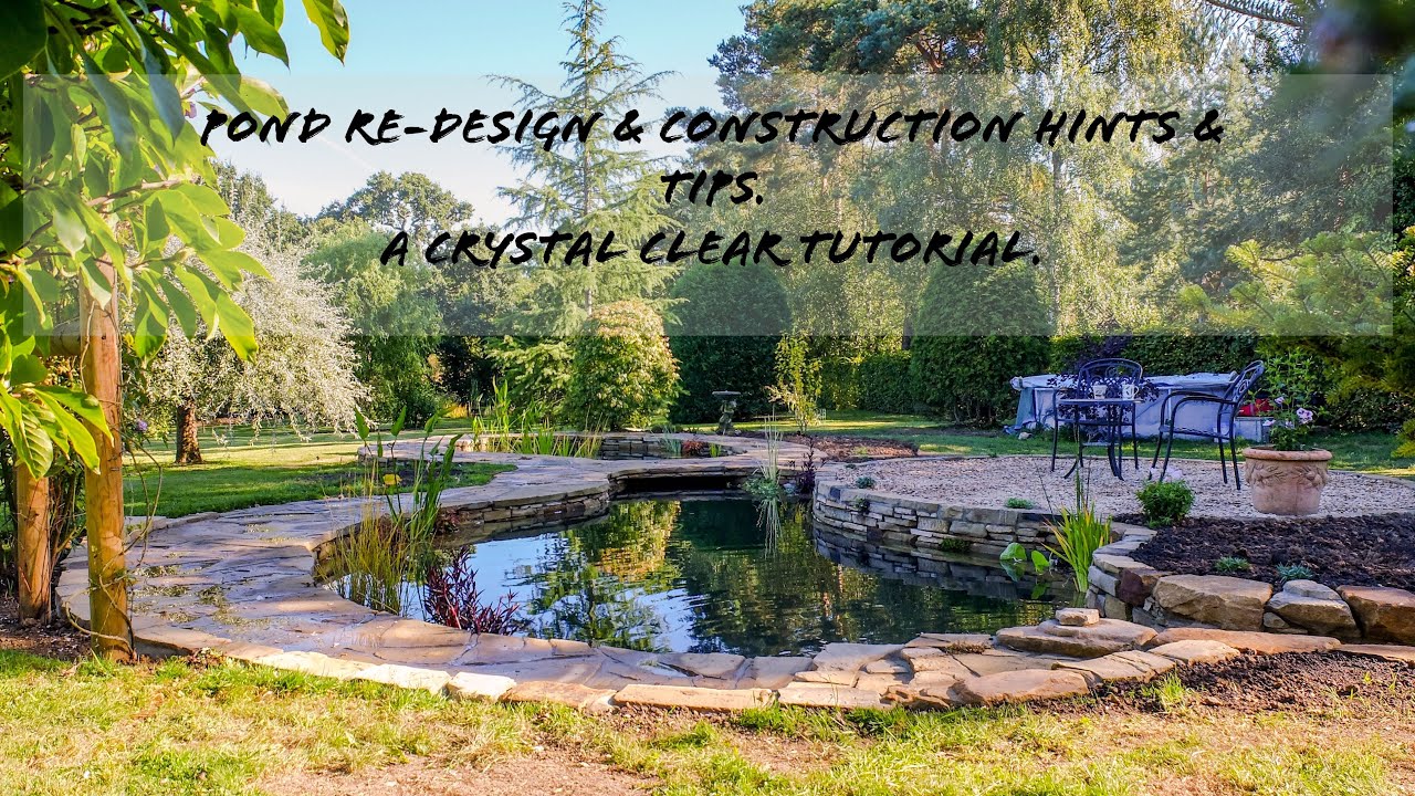 Pond re-design & installation