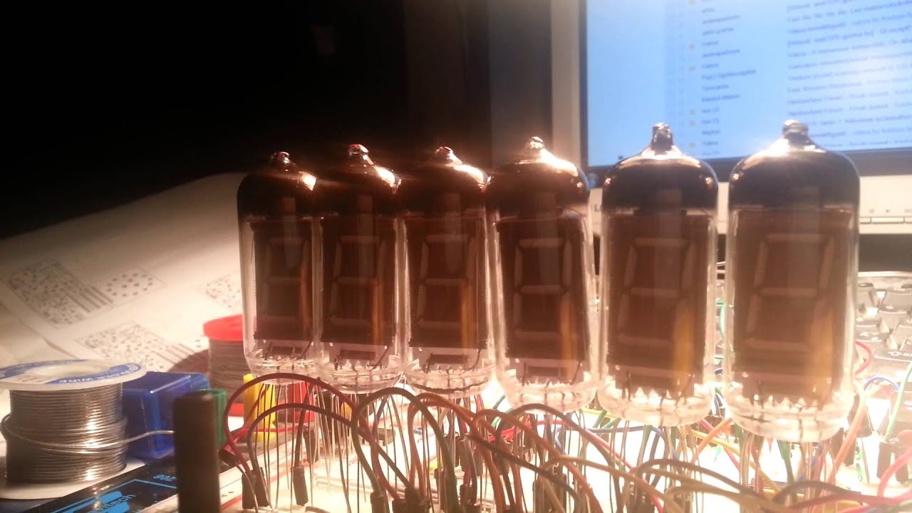 Iv-11 vfd rtc clock