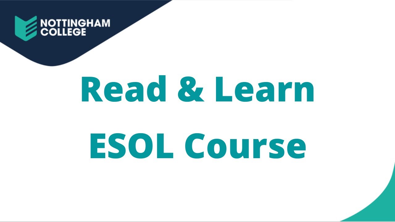 Read & Learn ESOL Course