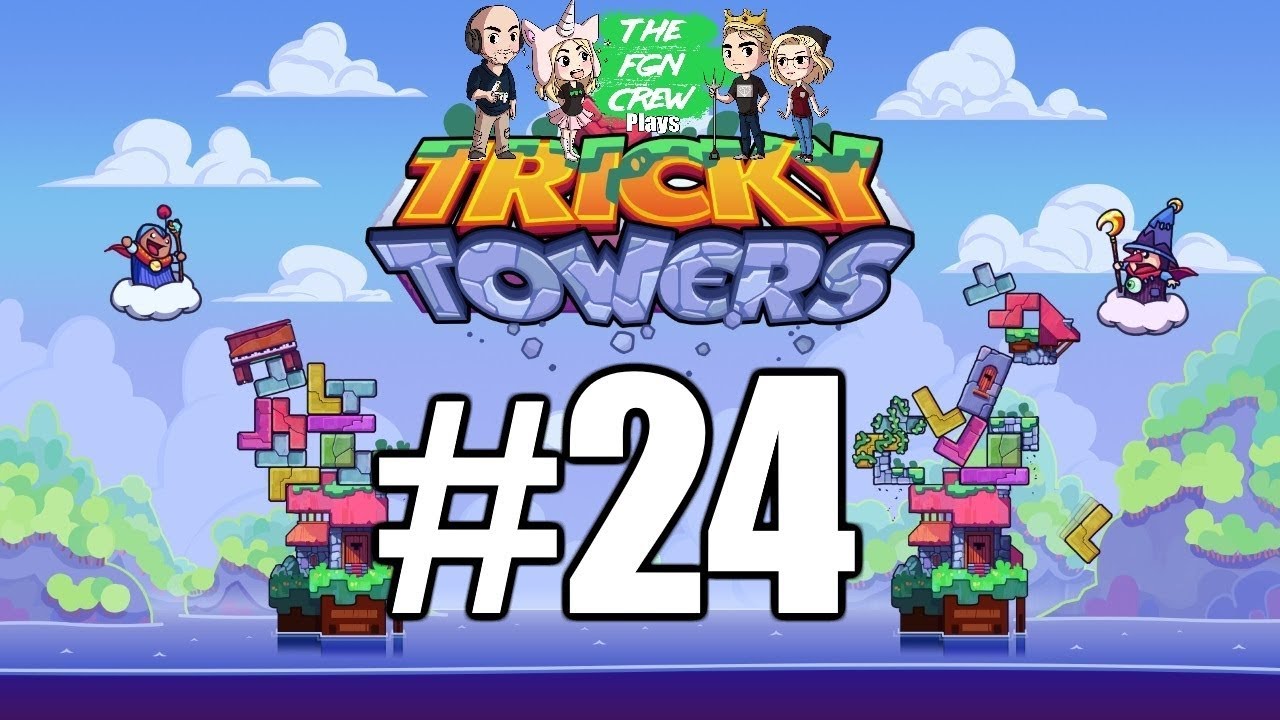 The FGN Crew Plays: Tricky Towers #24 - Tilted Win