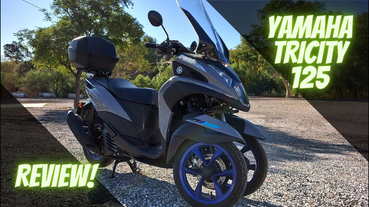 Три колеса для безопасности. Yamaha TriCity 125 (2020) | Тест-драйв и обзор | VLOG256 [4K]