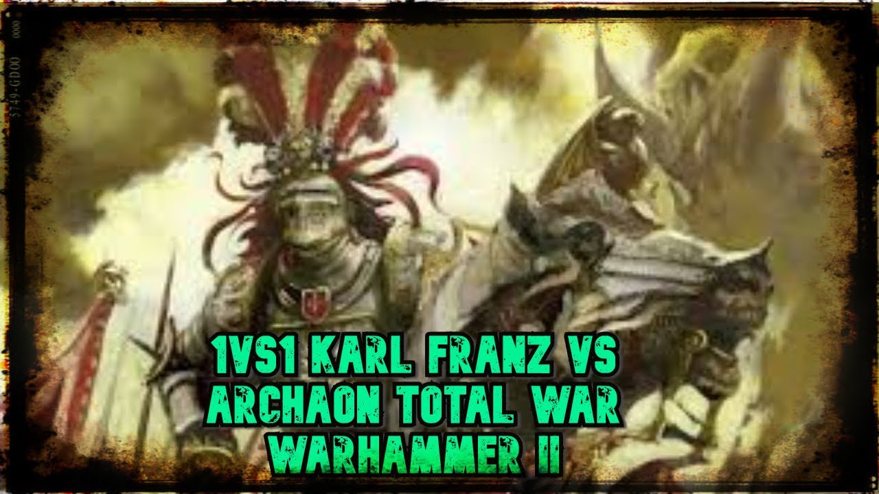 Total War Warhammer 2: Pelea 1vs1 de Imperio Vs Caos; FOR THE EMPIRE!!