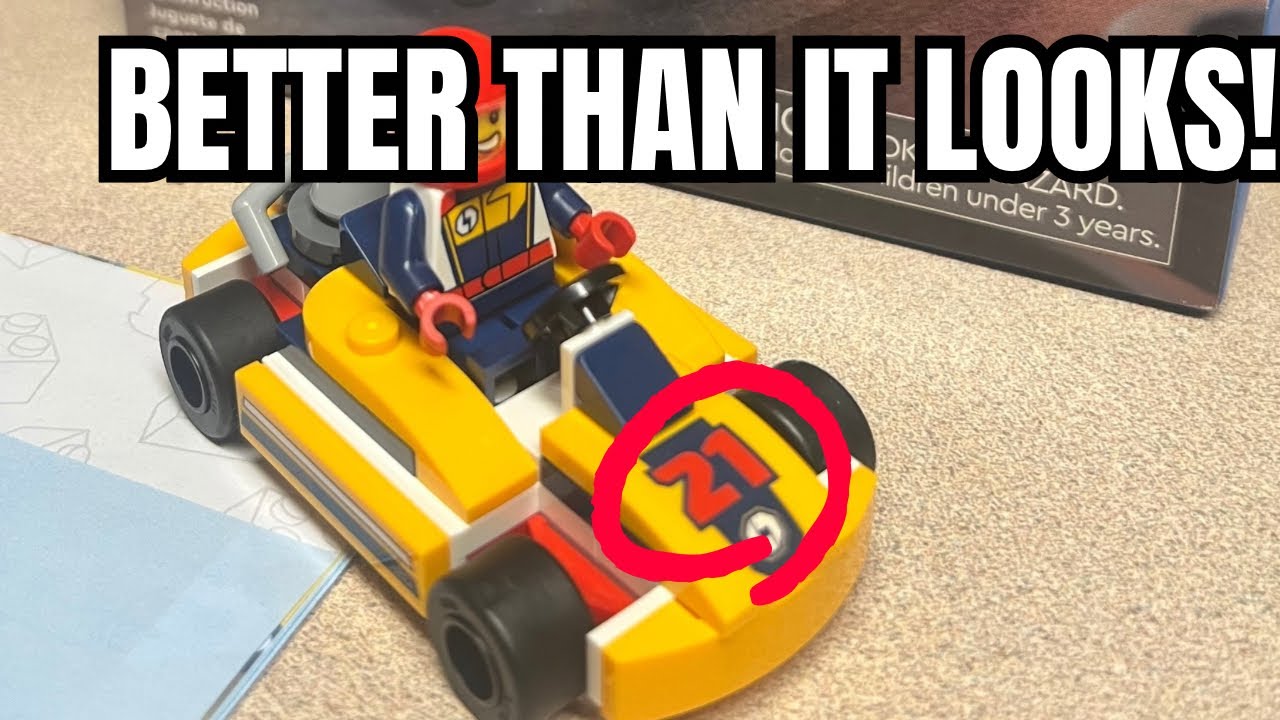 I Didn’t Expect This LEGO City Go-Kart to Be This Good!