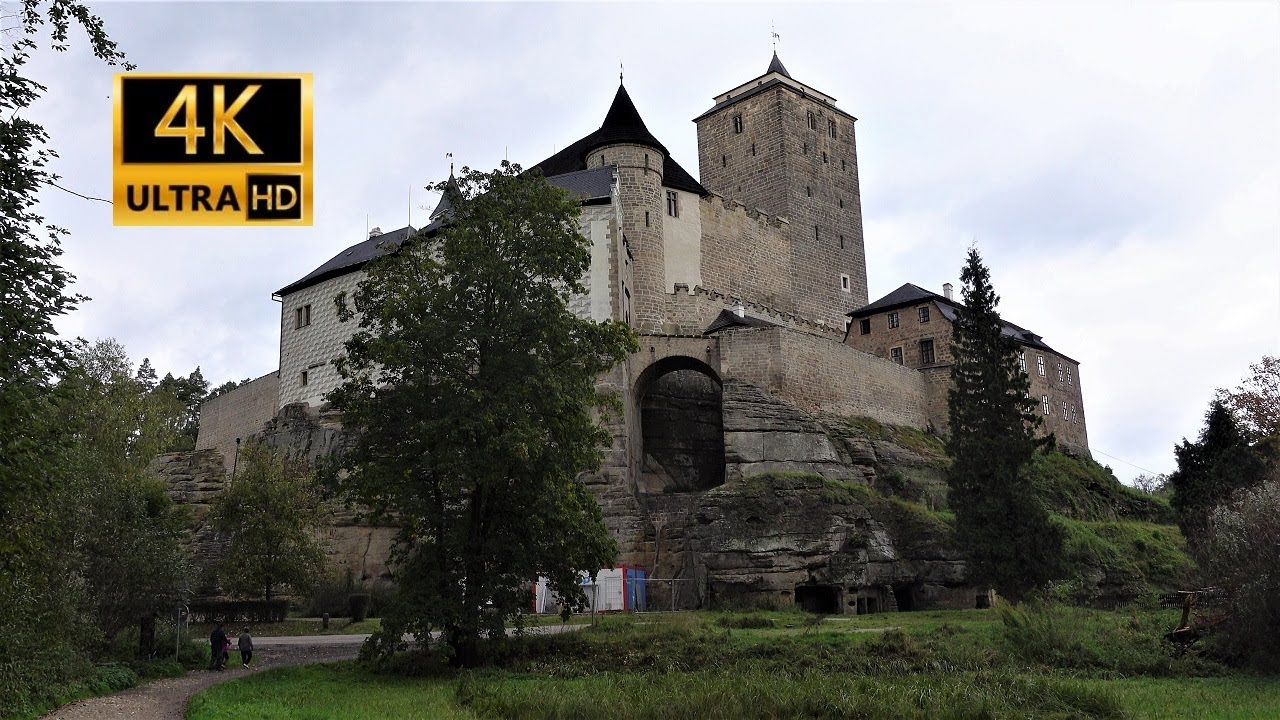 Gothic Castle in 4K