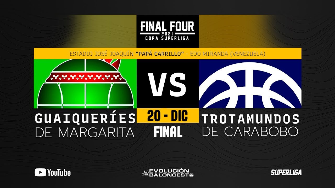 Guaiqueríes de Margarita v Trotamundos de Carabobo | FINAL - Copa SuperLiga | @SuperligaTV