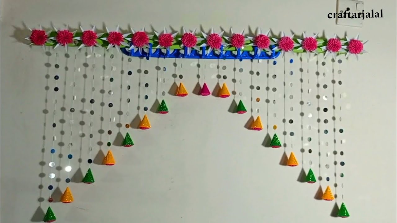 How To Make Door Hanging | দরজা সাজানো কারুকাজ 
