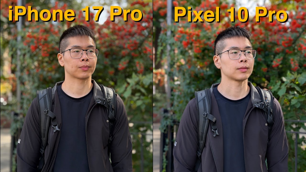 Сравнение камер iPhone 17 Pro и Pixel 10 Pro!