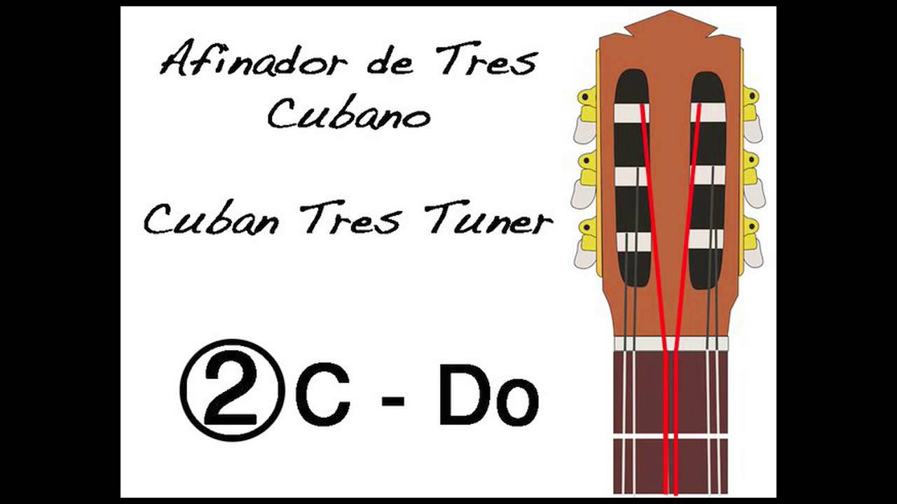 Afinador de Tres Cubano - Cuban Tres Tuner