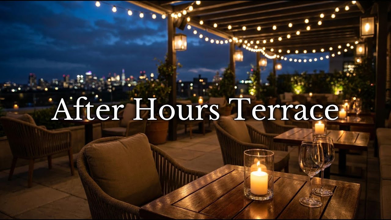 Rooftop Night Mood – Late Night Lounge Jazz with City Lights