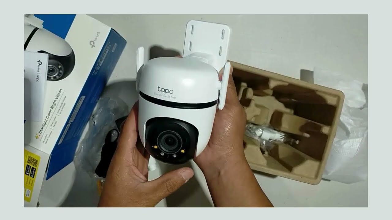 Unboxing Cámara Tapo C520WS #cámarasdeseguridad #tplink #ptz #unboxing