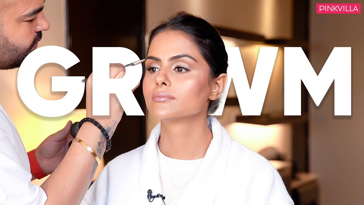 Priyanka Chahar Choudhary’s soft, subtle glam for award show | GRWM | PINKVILLA