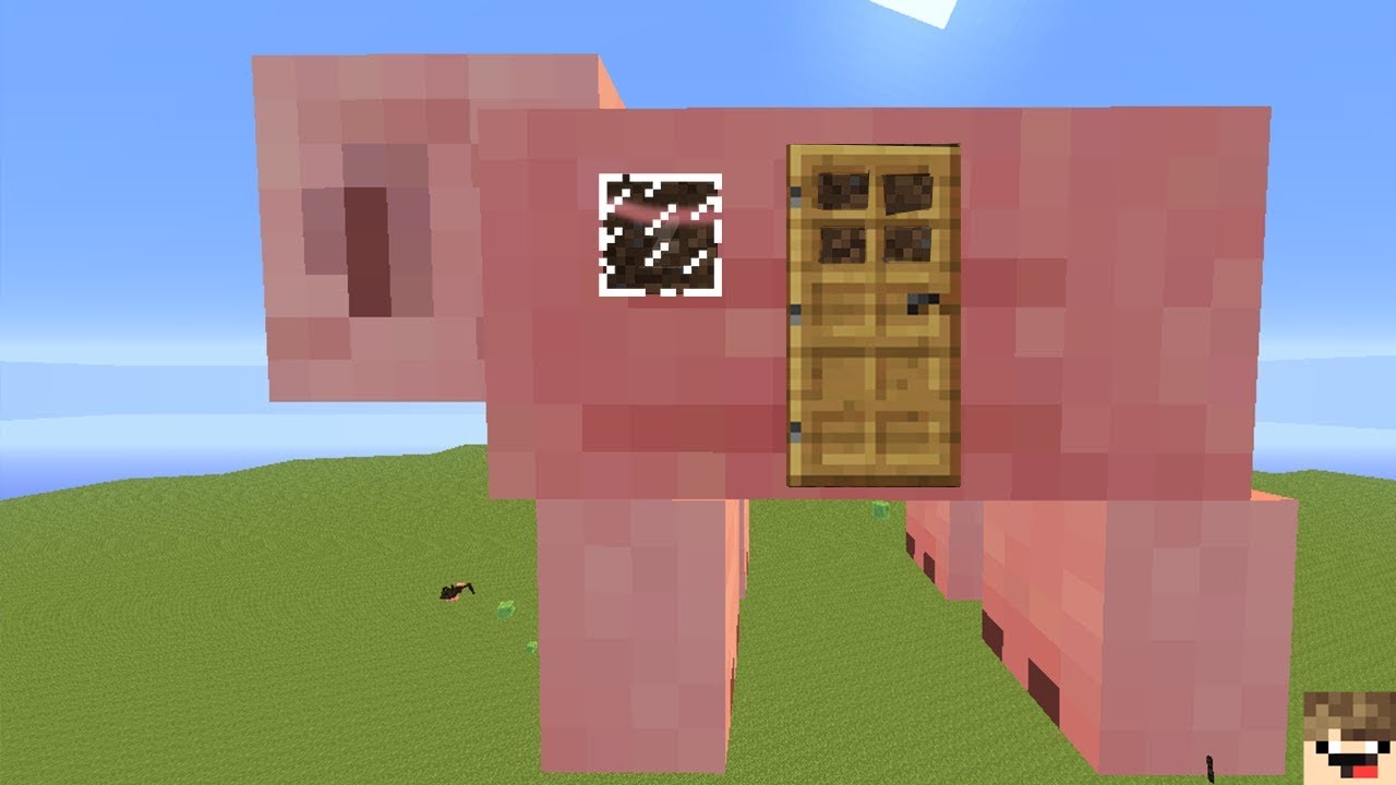 CASA DENTRO DE UM PORCO (VOCÊ ACREDITA?) l MINECRAFT
