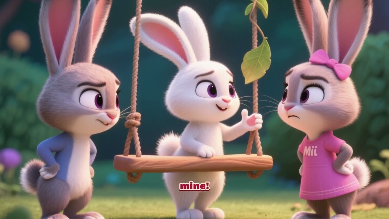 BENNY THE BUNNY MEETS MILO AND MIMI THE MICE