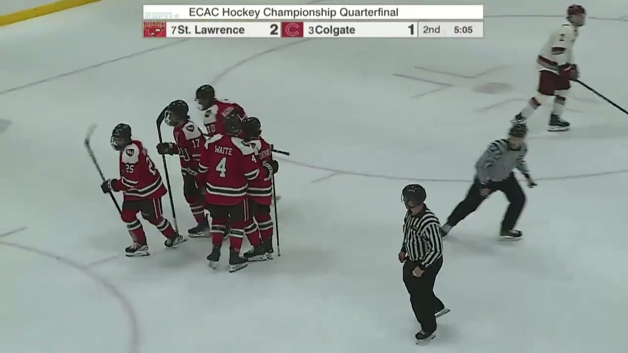 St. Lawrence 3, Colgate 2 (Game Two | ECAC Quarterfinals) (men's hockey)
