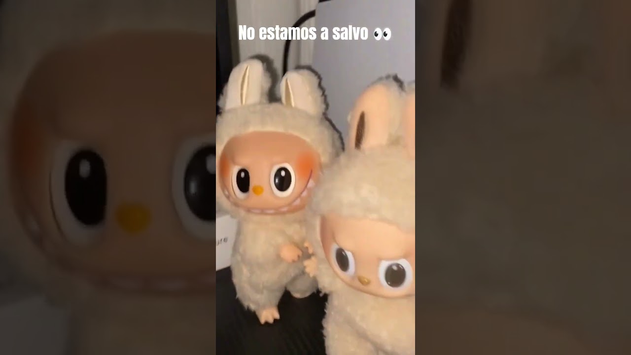 No estamos seguros 👀 #labubu #terror #miedo #paranormal #fantasmas #labubumacaron #suspense #horror