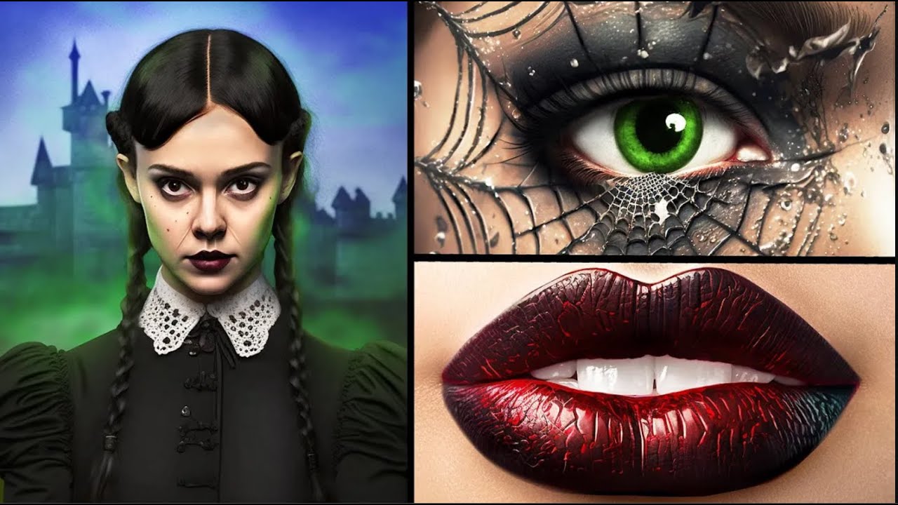 Mercredi Addams ! Relooking De Mercredi D'Intello A Beauté Fatale Avec Des Gadgets Vus Sur TikTok