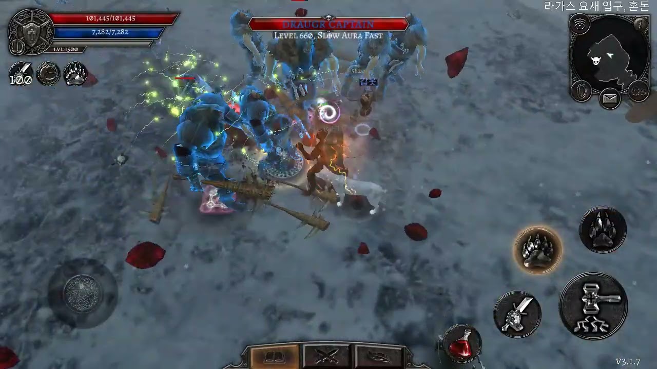 warrior + druid anima arpg
