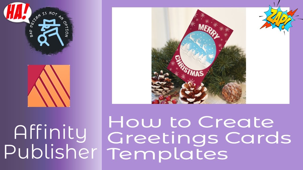 How to Create Greetings Cards in Affinity Publisher