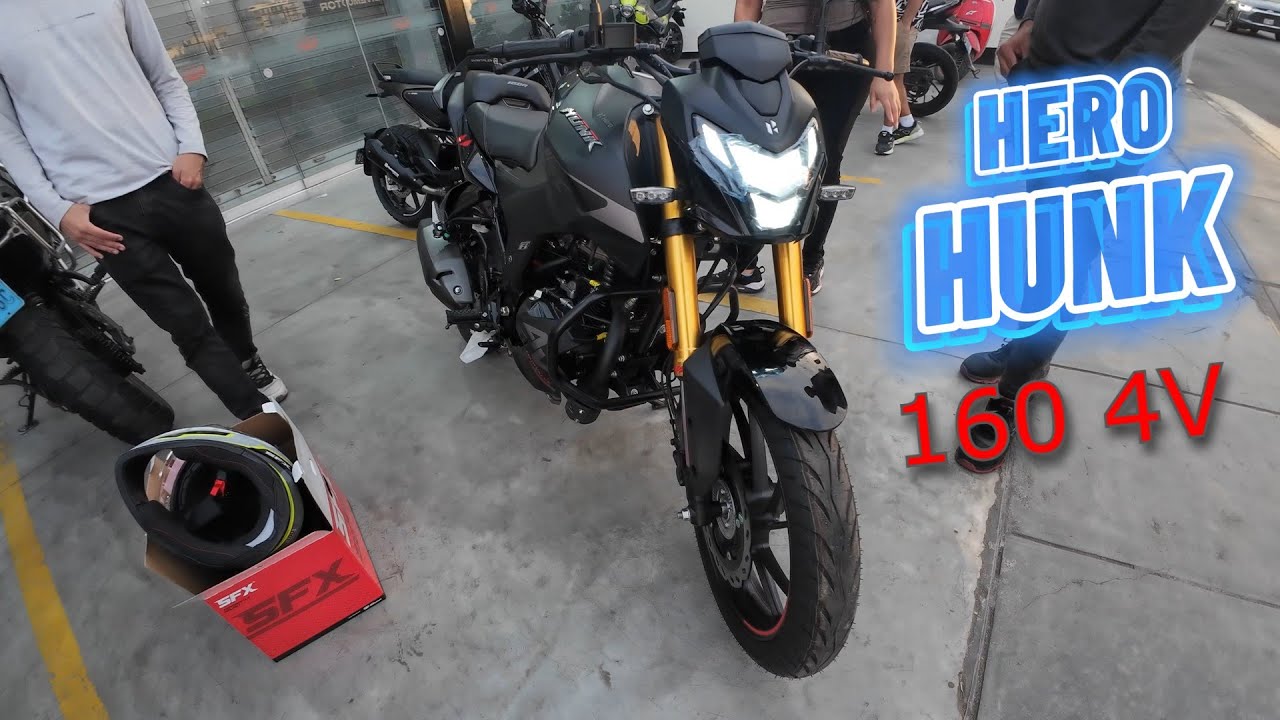 MI NUEVA HERO HUNK 160R 4V! 🔥 ¿La mejor de Perú?