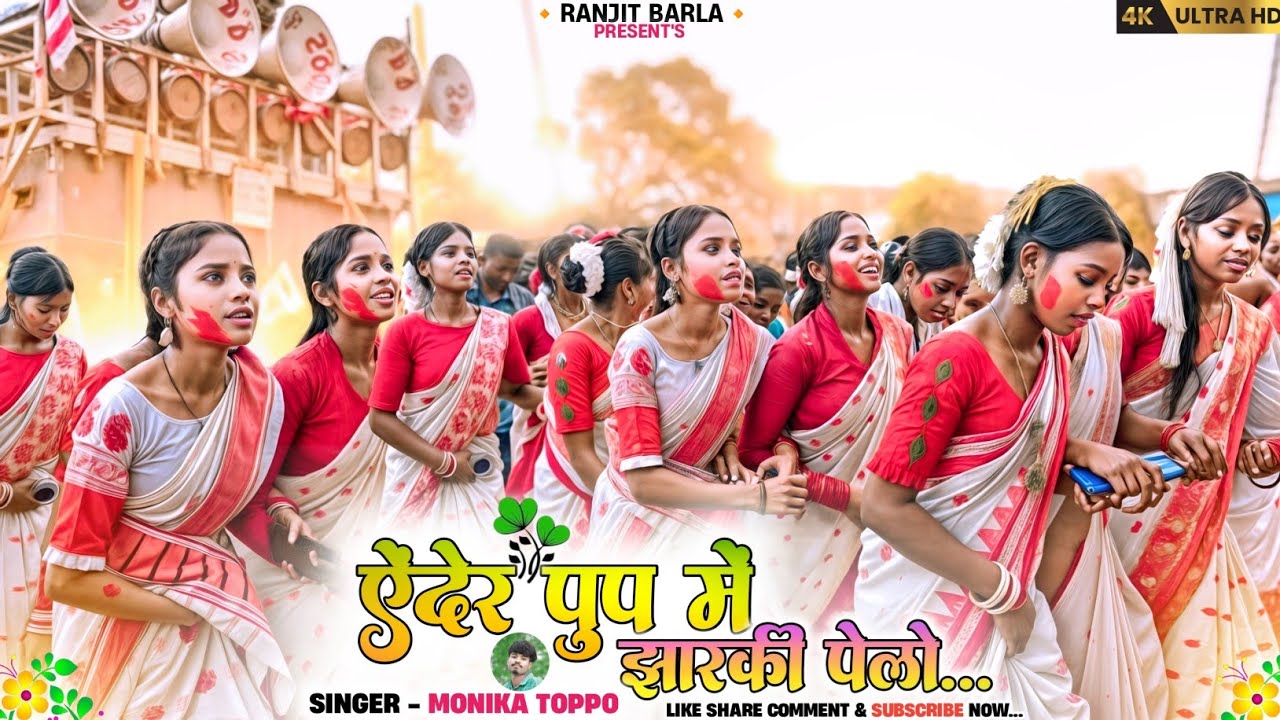 ऐंदेर पुप में झारकी पेलो। Singer Monika Toppo New Sarhul Song 2025 | New Sarhul Song Full Video 2025