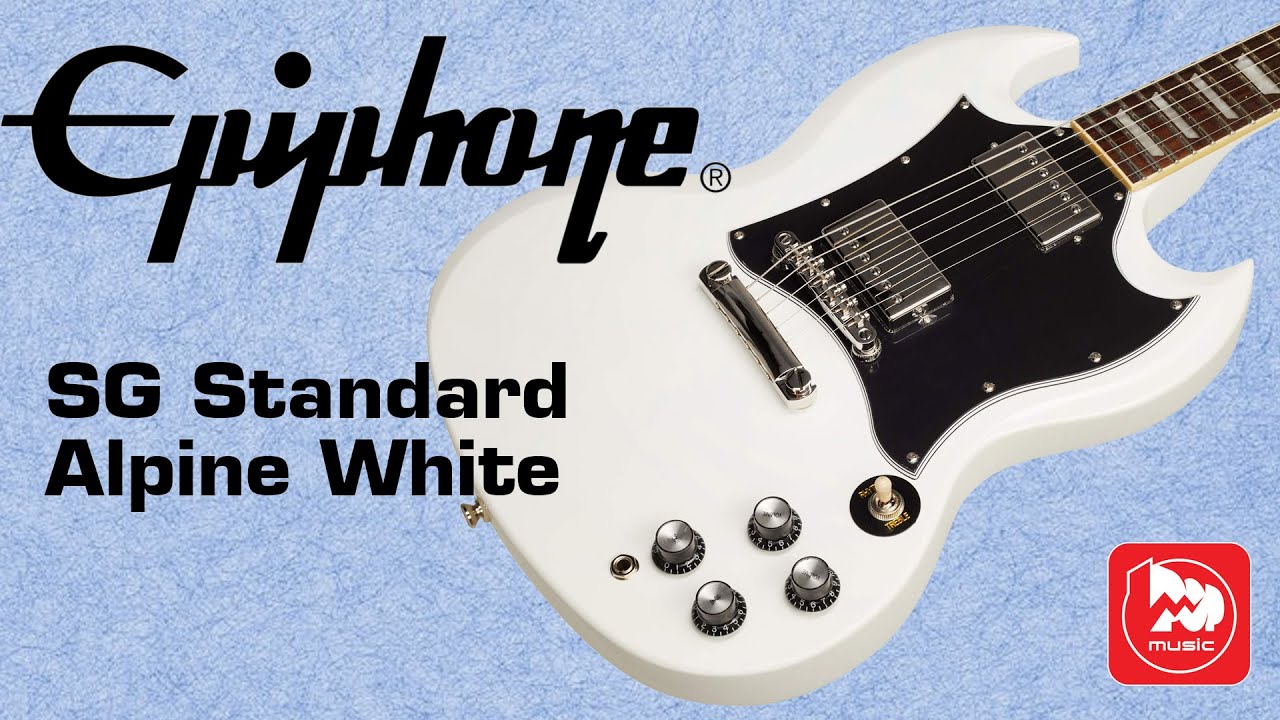 Электрогитара EPIPHONE SG Standard Alpine White