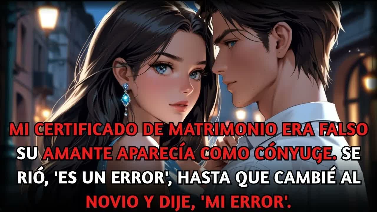 Mi certificado de matrimonio era falso; su amante estaba registrada como mi cónyuge  Es un error, y…