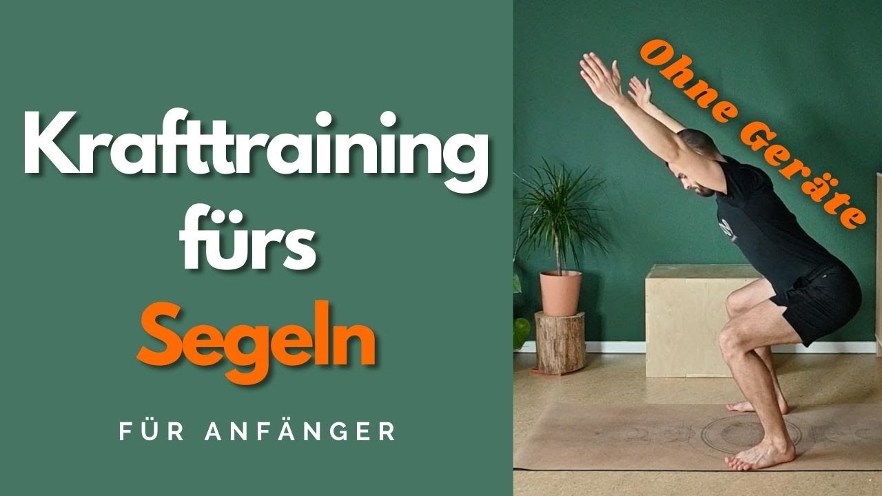 Krafttraining fürs Segeln ohne Geräte für Zuhause | ohne Musik | für Anfänger | Intervalltraining