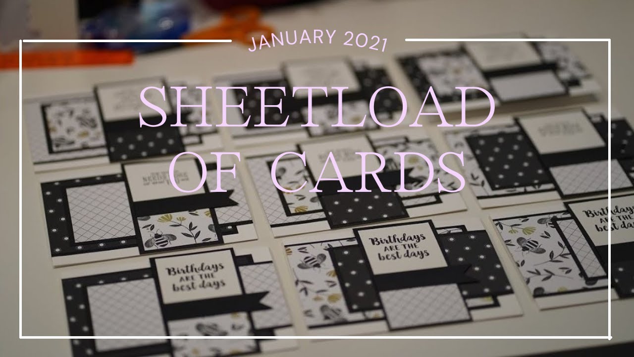 Have you seen the SheetLoad of Cards idea?!? | Jan 2021