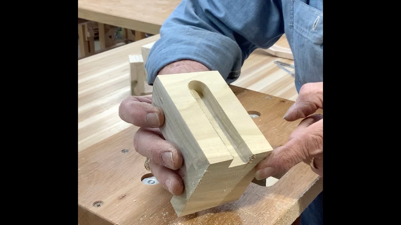 DON'T BUY HEEL BLOCKS!  MAKE THEM With Your Own Mortise Jig