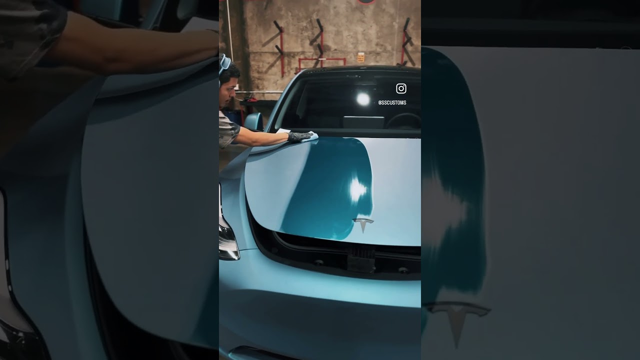 Watching ceramic coating go down on matte cars is so satisfying.